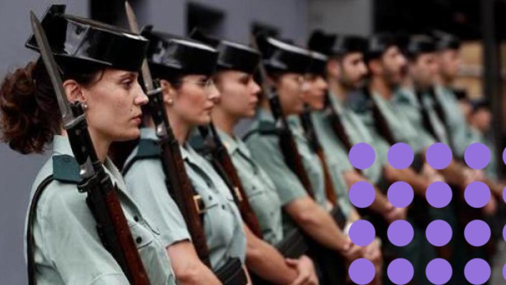 Mujeres guardias civiles.