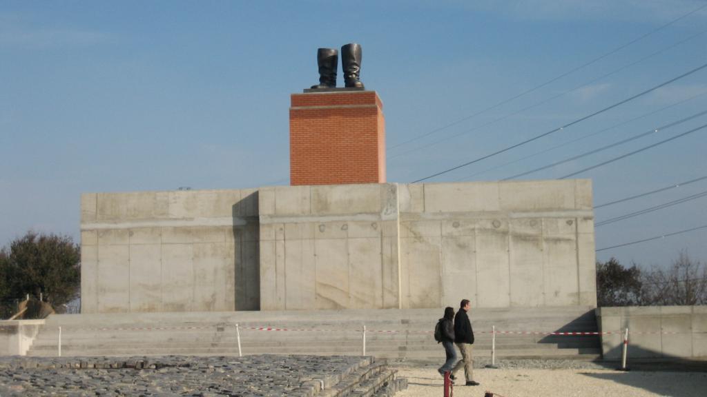 Las botas de Stalin en el Memento Park de Budapest