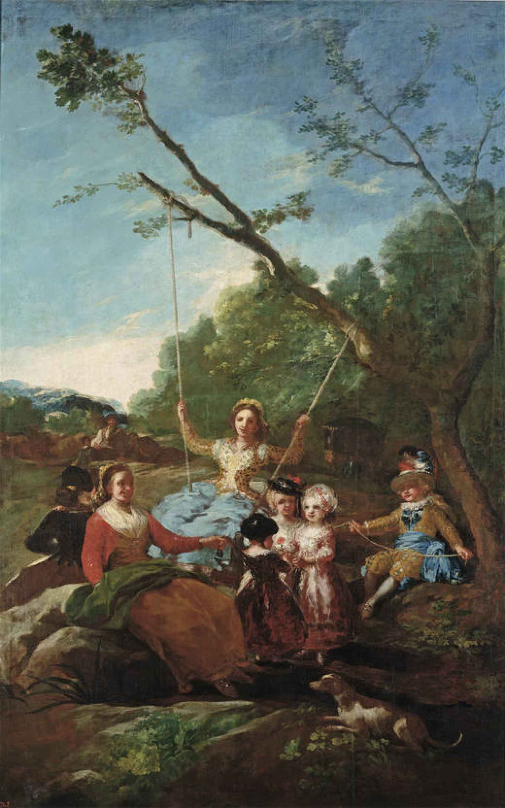 'El columpio' de Francisco de Goya, uno de los cuadros robados a Esther Koplowitz.