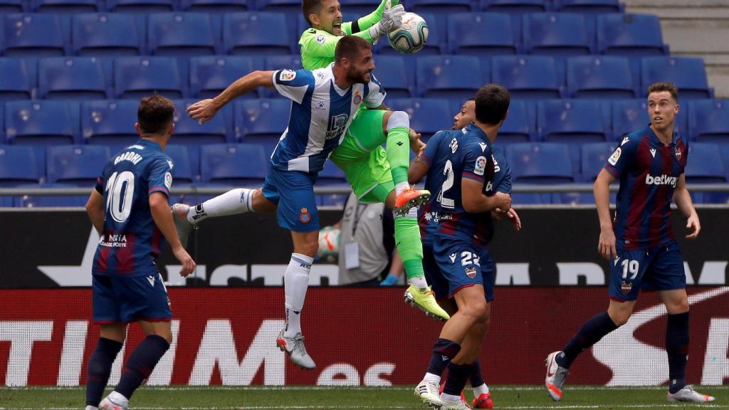 Espanyol contra Levante