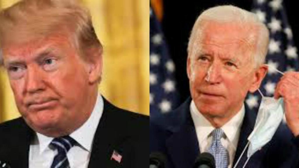 Donald Trump y Joe Biden.