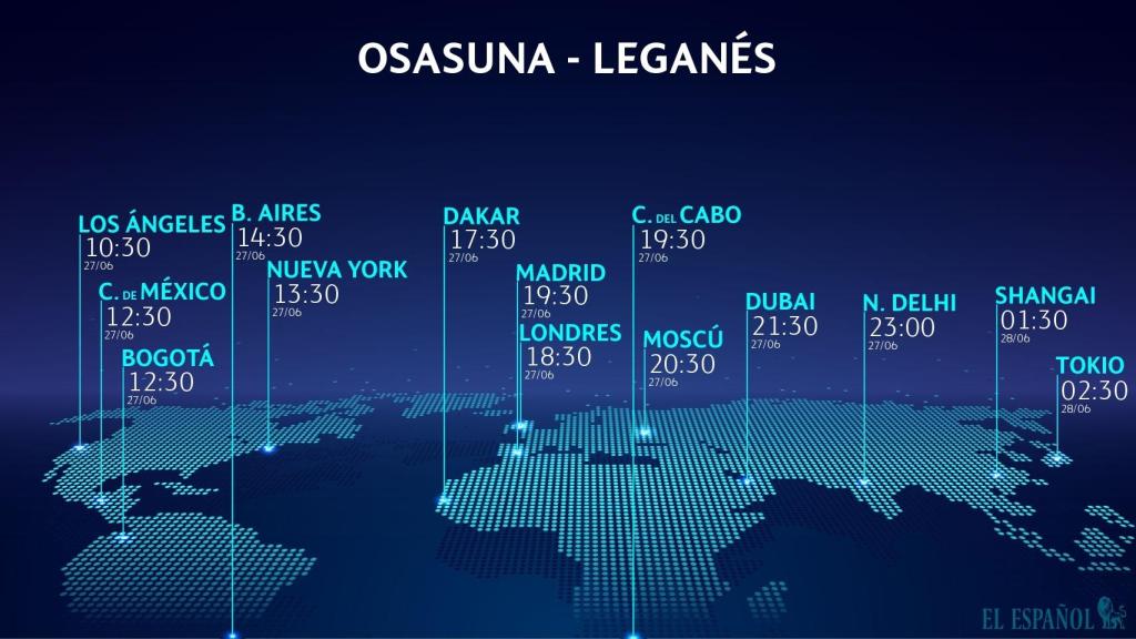 Osasuna - Leganés, horario del partido