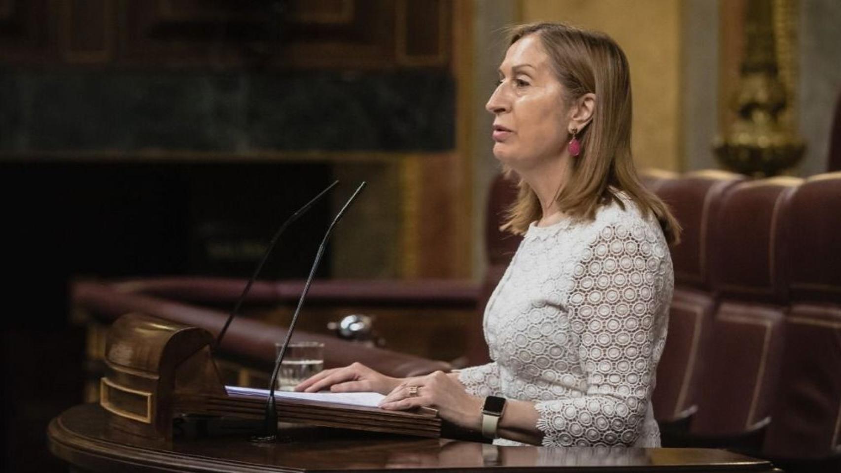 La diputada del PP Ana Pastor este jueves en el Congreso.