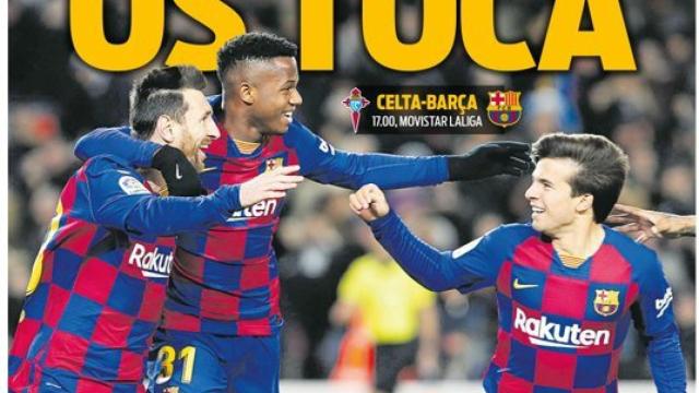 La portada del diario SPORT (27/06/2020)