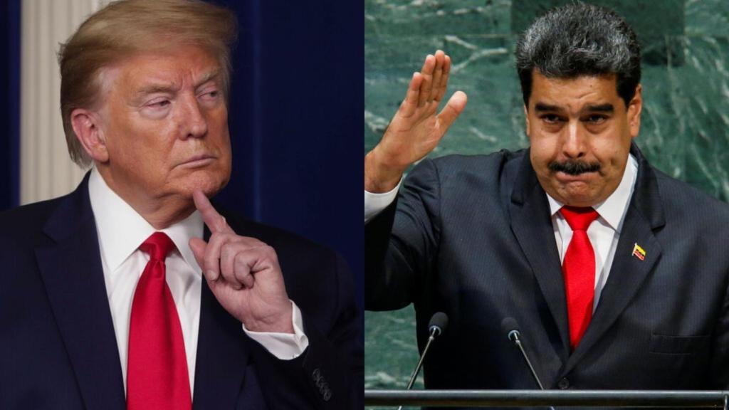 Donald Trump y Nicolás Maduro.