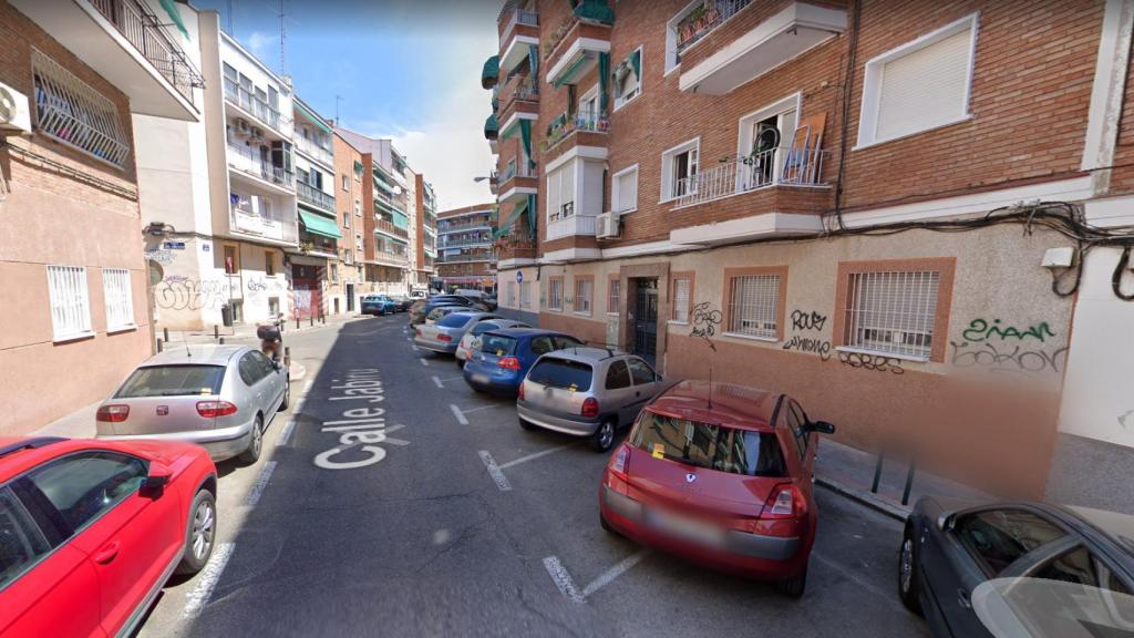 Calle Jabirú de Madrid.