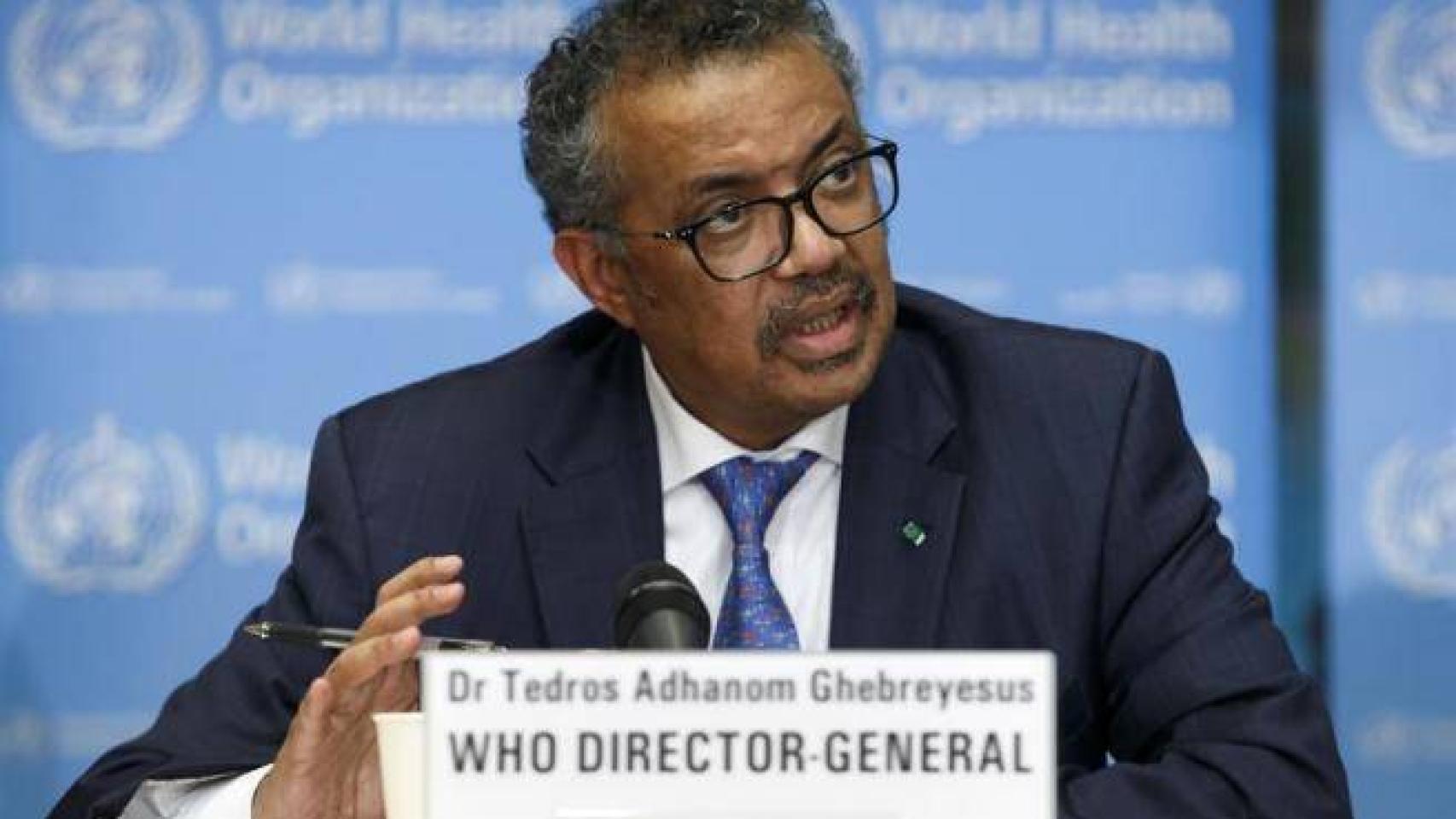 Tedros Adhanom Ghebreyesus, director general de la Organización Mundial de la Salud (OMS)