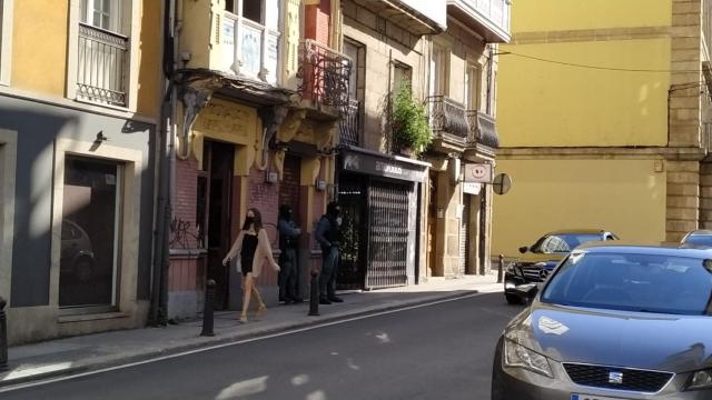 Operativo de la Guardia Civil en el Orzán.