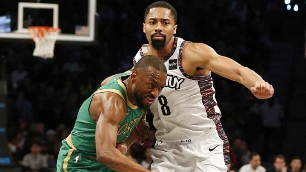 Spencer Dinwiddie, con los Brooklyn Nets