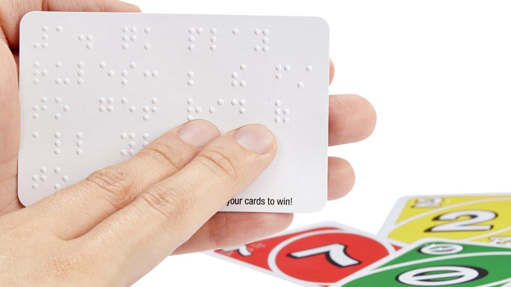 Tarjeta braille en UNO