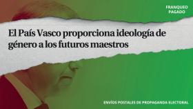 Contenido de los sobres electorales de Vox en el País Vasco retenidos por Correos.