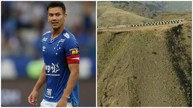 Un jugador brasileño se despeña con su coche por un barranco de 200 metros