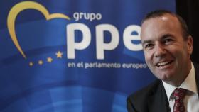 El presidente del Partido Popular Europeo, Manfred Weber.