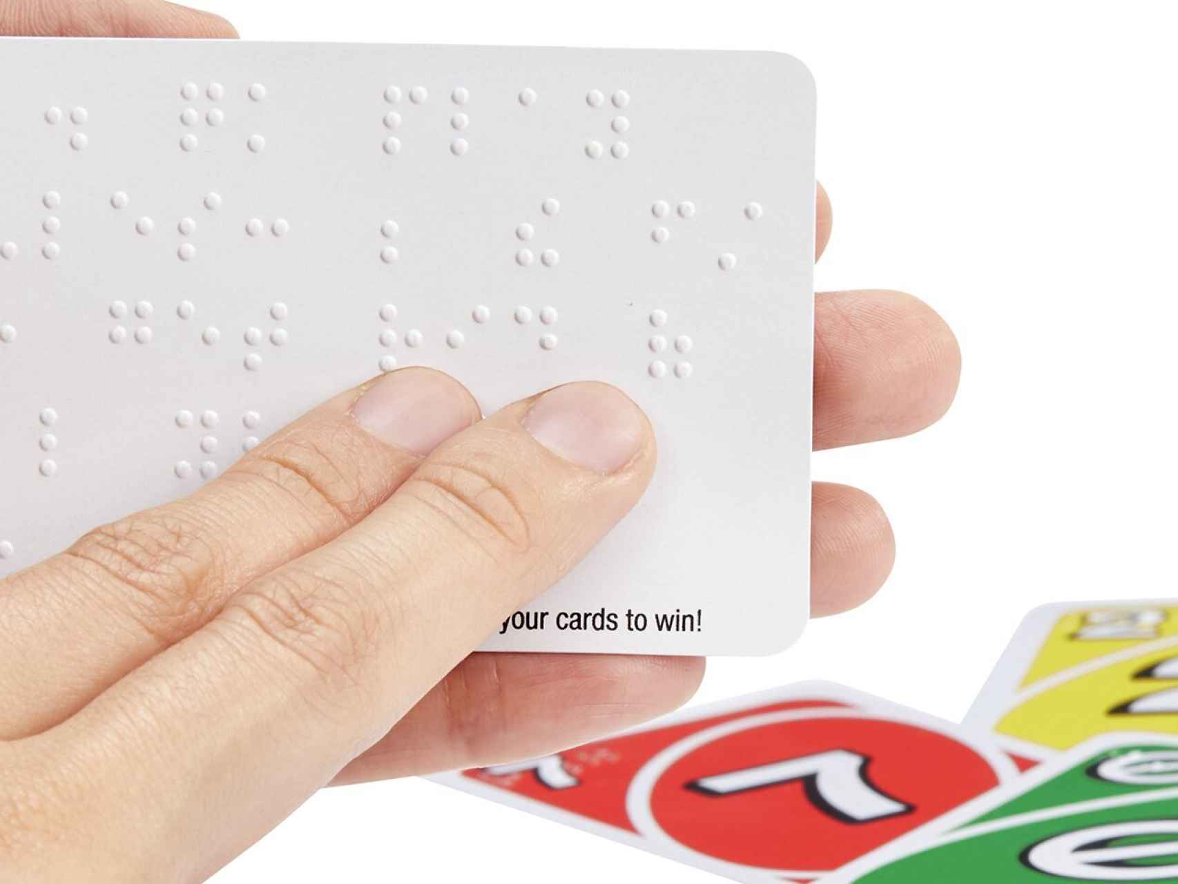 UNO Braille el juego de cartas ahora tambien es para ciegos