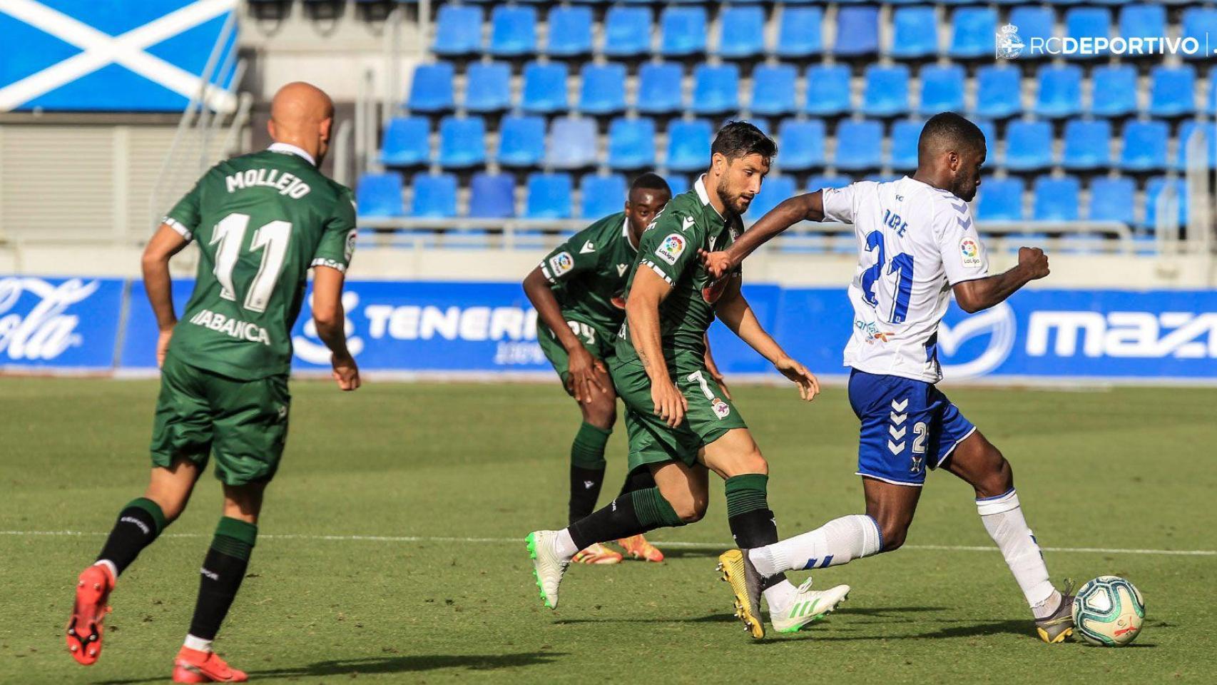 Tenerife  – Deportivo  en una imagen de archivo