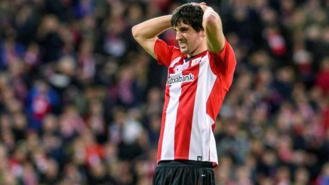 Mikel San José, con el Athletic