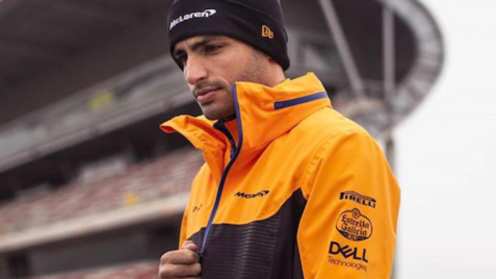 Carlos Sainz en un circuito