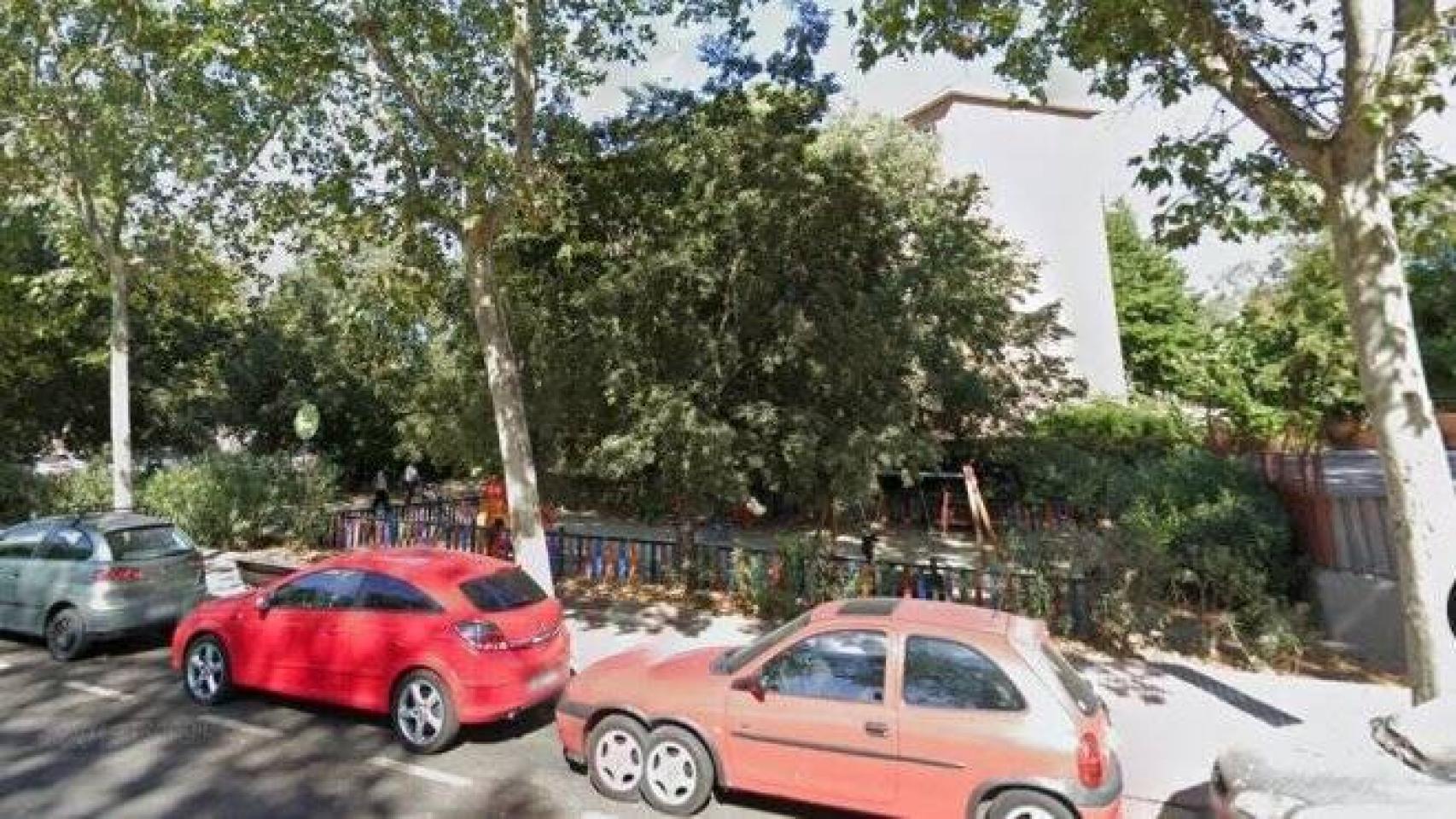 Parque infantil de San Blas en el que un hombre ha intentando violar a una mujer