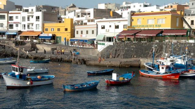 La localidad de Los Abrigos (Tenerife).