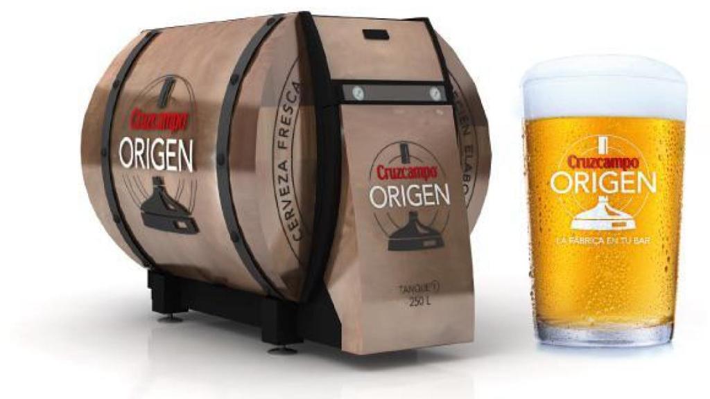 Heineken ha sido demandada por la familia Martínez por sus cervezas, grifos y barriles que lucen la marca Cruzcampo Origen.