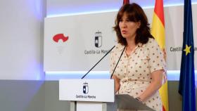 Blanca Fernández, consejera portavoz del Gobierno de Castilla-La Mancha