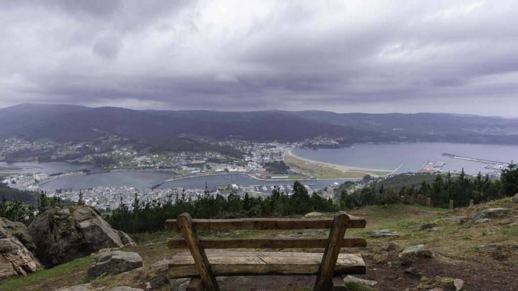 Viveiro desde el Monte de San Roque