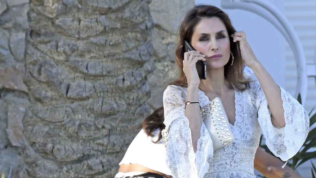 Paloma Cuevas en Marbella en febrero del 2019.