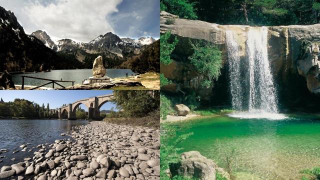 El llac de Sant Maurici, la comarca del Pallers Sobirá y la sierra de Guará