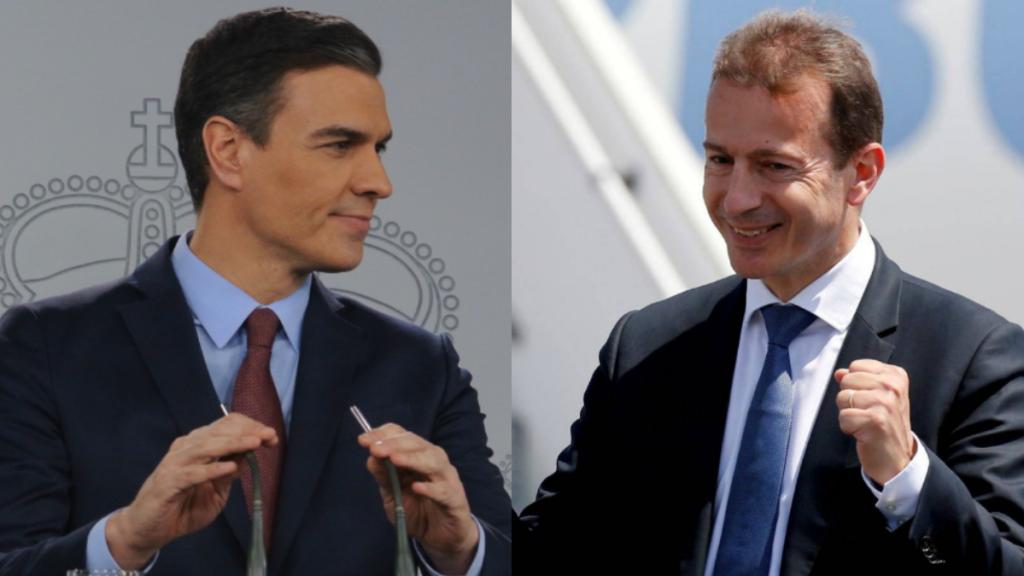 El presidente del Gobierno, Pedro Sánchez, y Guillaume Faury, consejero delegado de Airbus han mantenido conversaciones durante los últimos días.