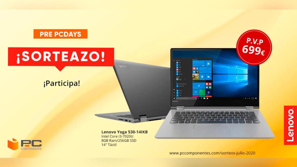 Sorteo de un portátil Lenovo