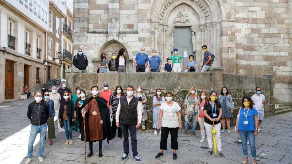 A Coruña se suma a las iniciativas para impulsar el Camino Inglés como ruta segura