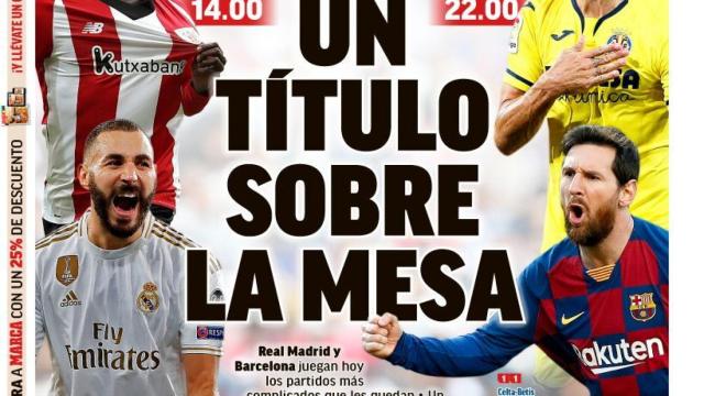 La portada del diario MARCA (05/07/2020)