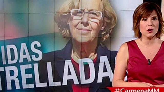 La doble vara de medir de Telemadrid con Manuela Carmena