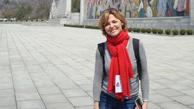 Almudena Ariza, víctima de la ira de un director de cine