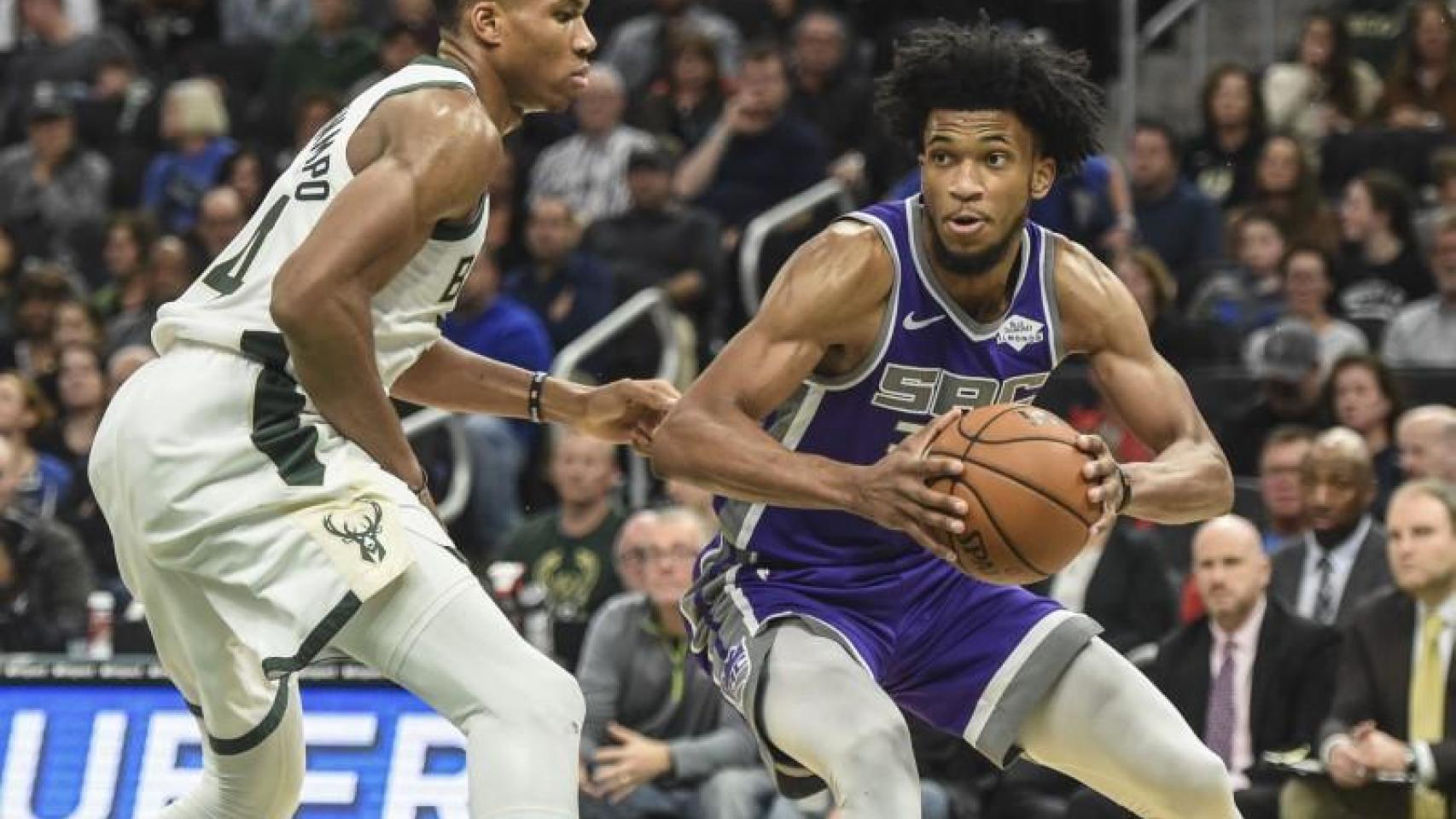 Antetokounmpo, contra los Sacramento Kings