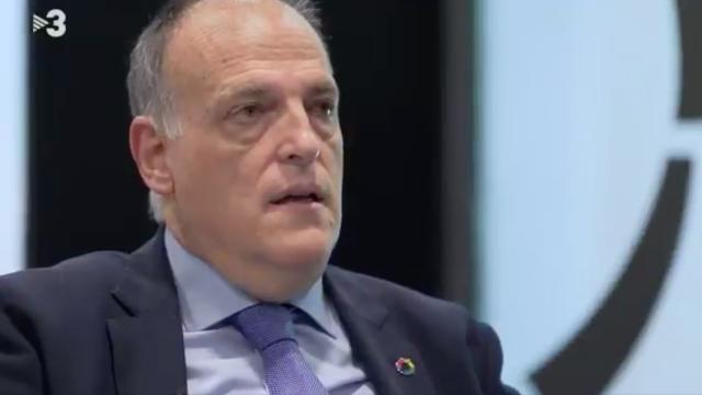 Javier Tebas, en Onze de TV3