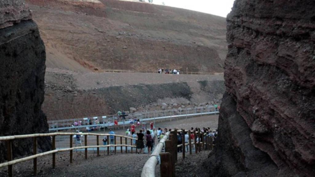 El volcán-museo 'Cerro Gordo' de Granátula de Calatrava (Ciudad Real)