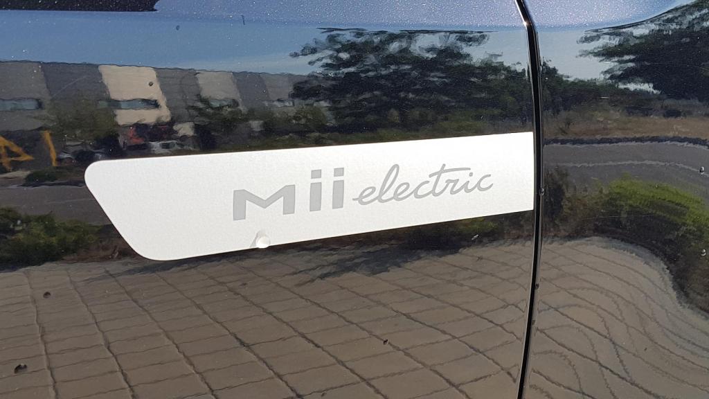 Detalle del Seat Mii electric.