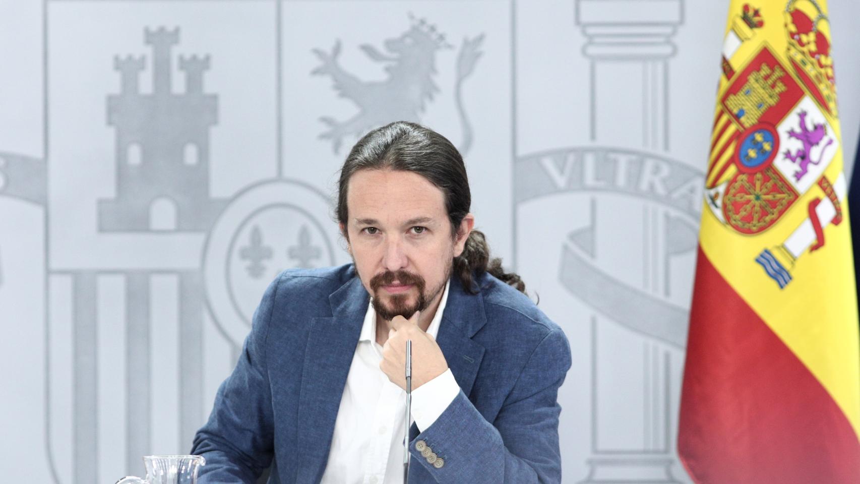 El vicepresidente y ministro de Derechos Sociales y Agenda 2030, Pablo Iglesias. Efe.