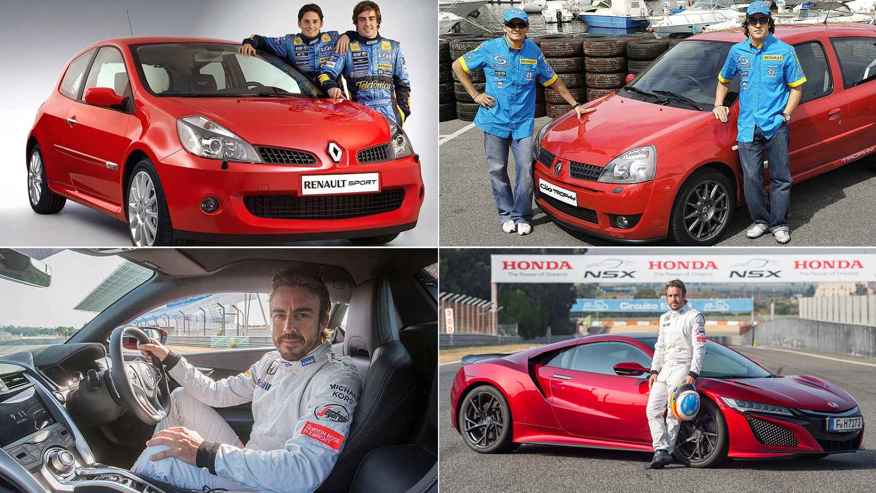Fernando Alonso ha sido embajador de multitud de nuevos modelos de coche.