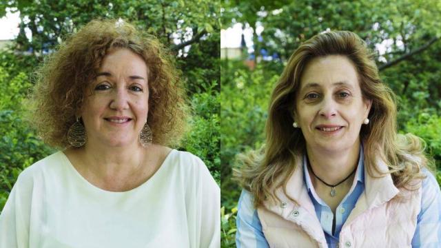 Marta Tirado y Anabel Parán, de Cuenca Nos Une