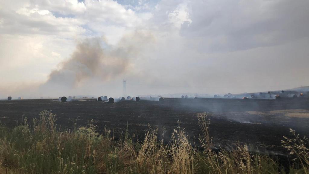 Imagen de un incendio en Zamora