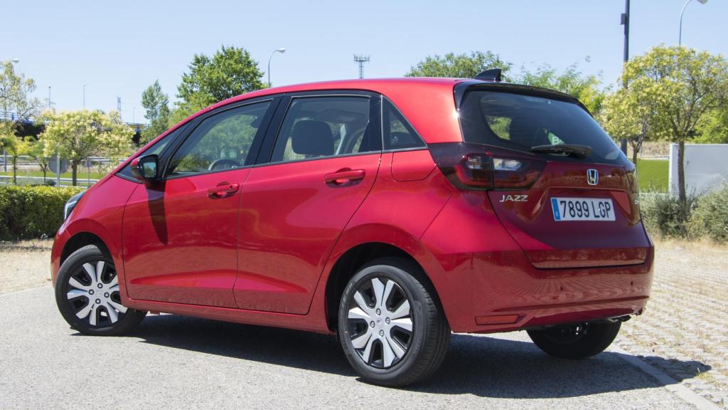 El Honda Jazz es un coche más alto que sus rivales.