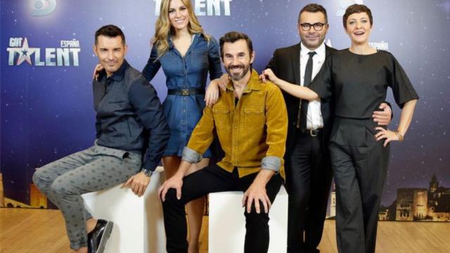 El jurado de 'Got Talent' en su primera edición (Mediaset)