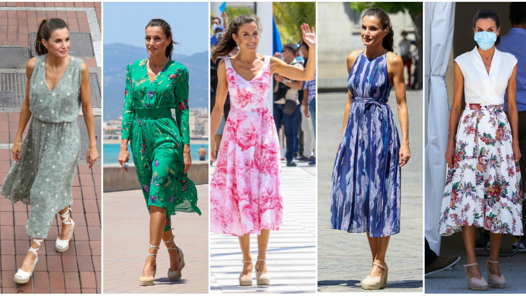 La maleta de Letizia prenda a prenda en su 'spanish tour':  Zara, Mango y su nueva obsesión