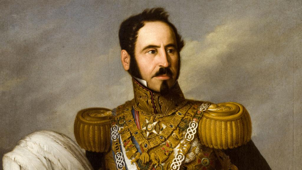 Retrato de Espartero pintado en 1841 por  Antonio María Esquivel.