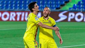 Santi Cazorla, con el Villarreal