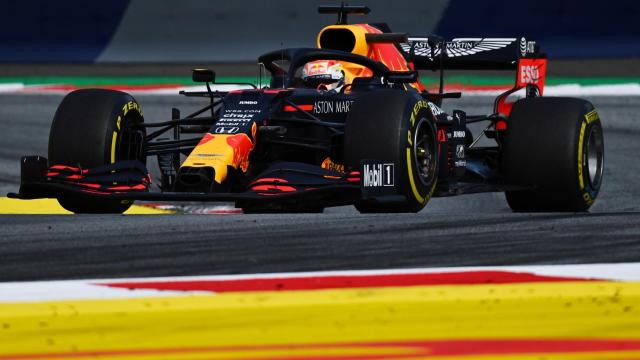 Max Verstappen, durante los entrenamientos libres del Gran Premio de Estiria en el Red Bull Ring de Spielberg