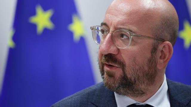 El presidente del Consejo Europeo, Charles Michel