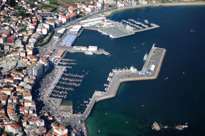 Panorámica de Santa Uxía de Ribeira (Turismo de Galicia)